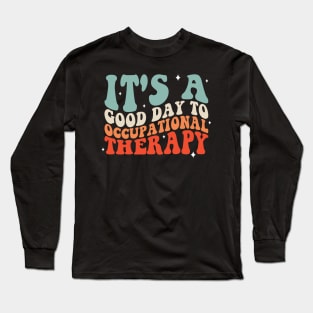 Occupational Therapy Retro Therapist OT Long Sleeve T-Shirt